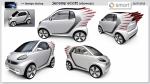 Smart ForTwo Electric Drive by Jeremy Scott 2012 года